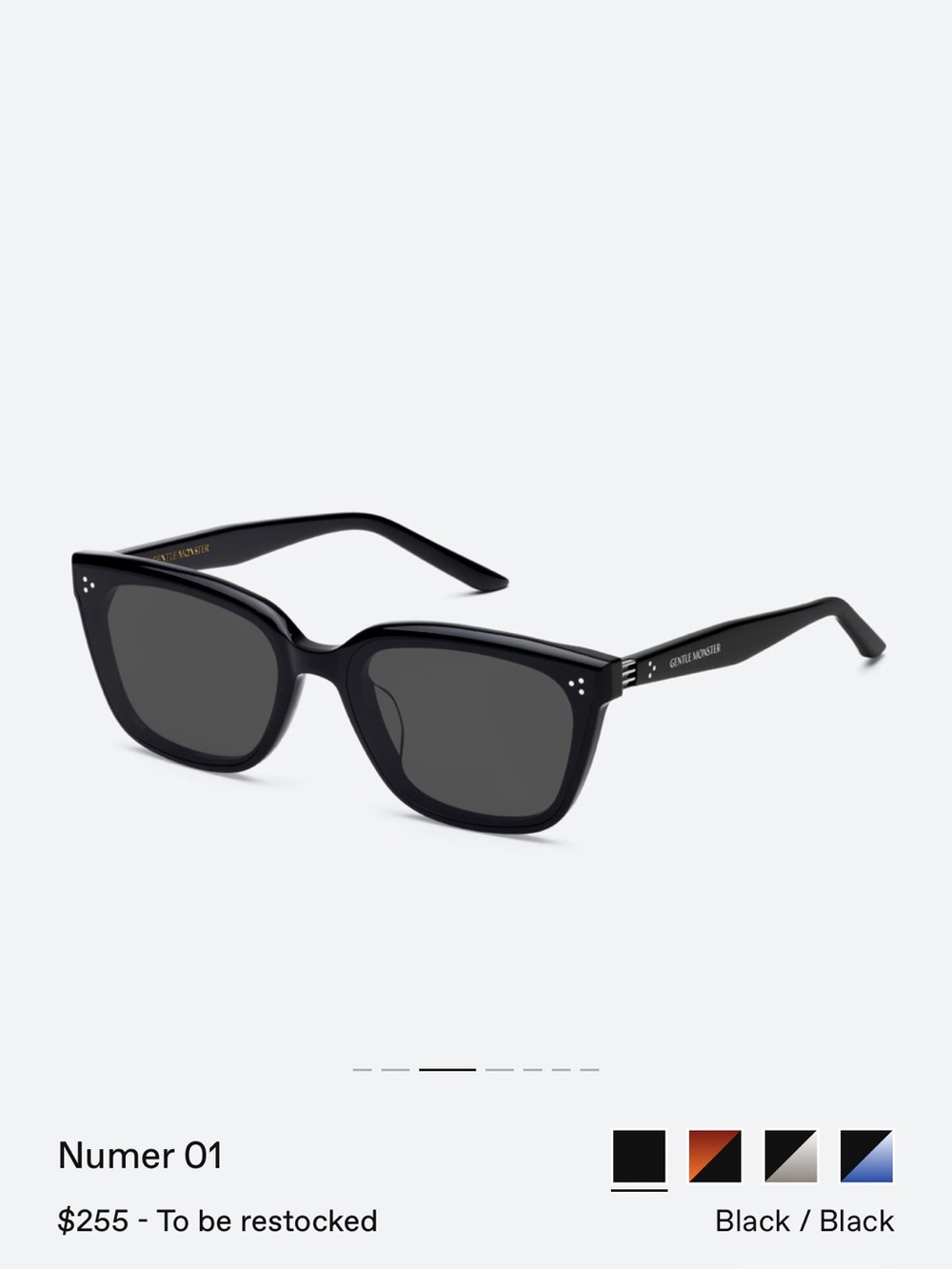 GENTLE MONSTER NUMER SUNGLASSES - Picture 3 of 14